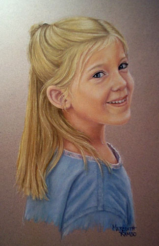 pastel portraits depiction